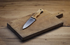 Chopping Board and Knife